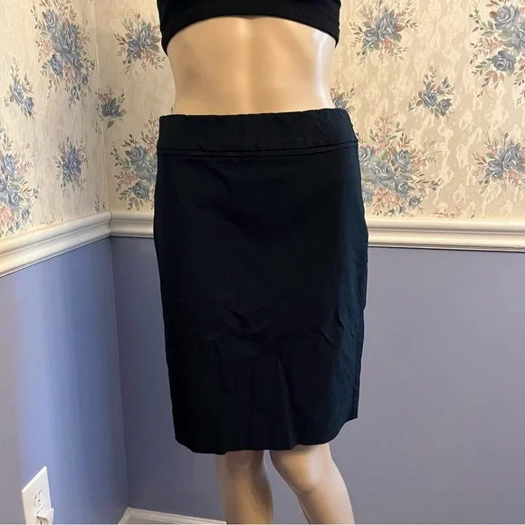 The Limited Exact Stretch Black Knee Length Pencil Skirt, Size 4 - Picture 1 of 10